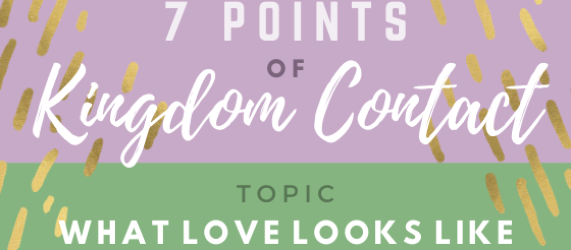 7 points of Kingdom Contact banner